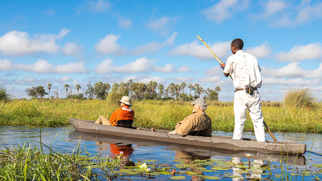 9 Africa Botswana Okavango Delta Mokoro Guests Guide