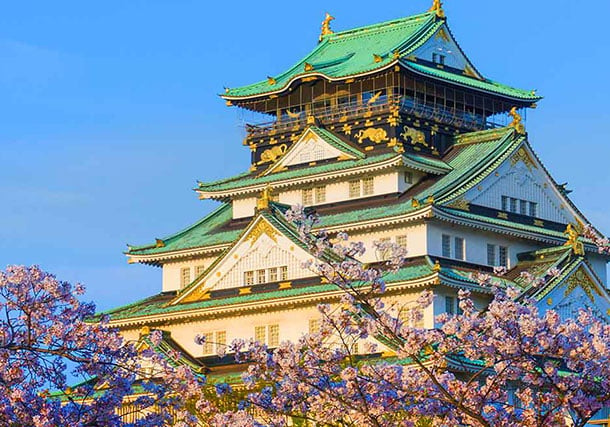 Asia Japan Osaka Cherry Blossoms blog search