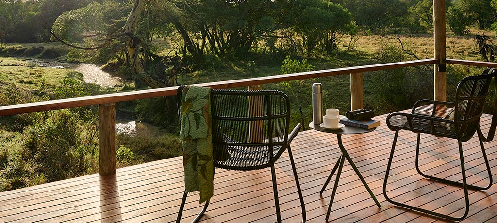 Africa Kenya Laikipia Sanctuary Tambarare luxury tent veranda