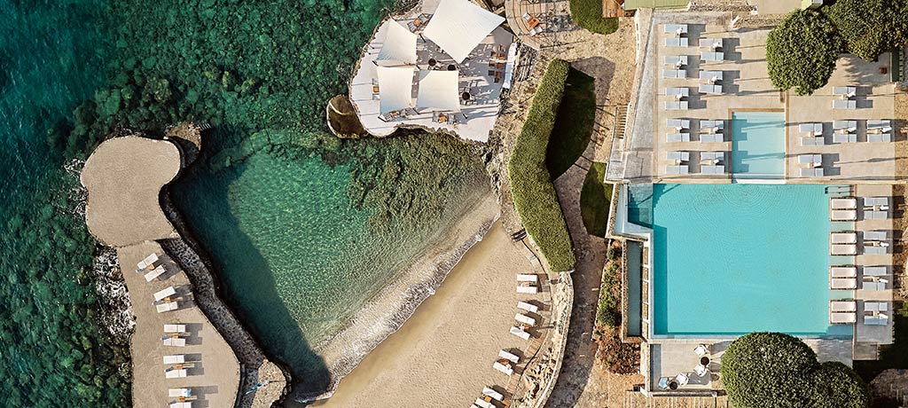 Europe Greece Aghios Nikolaos St Nicolas Bay Resort Hotel Exterior