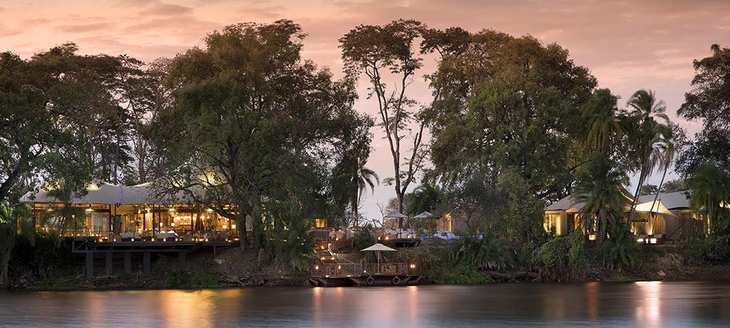 Africa Zambia Livingstone Thorntree River Lodge ext