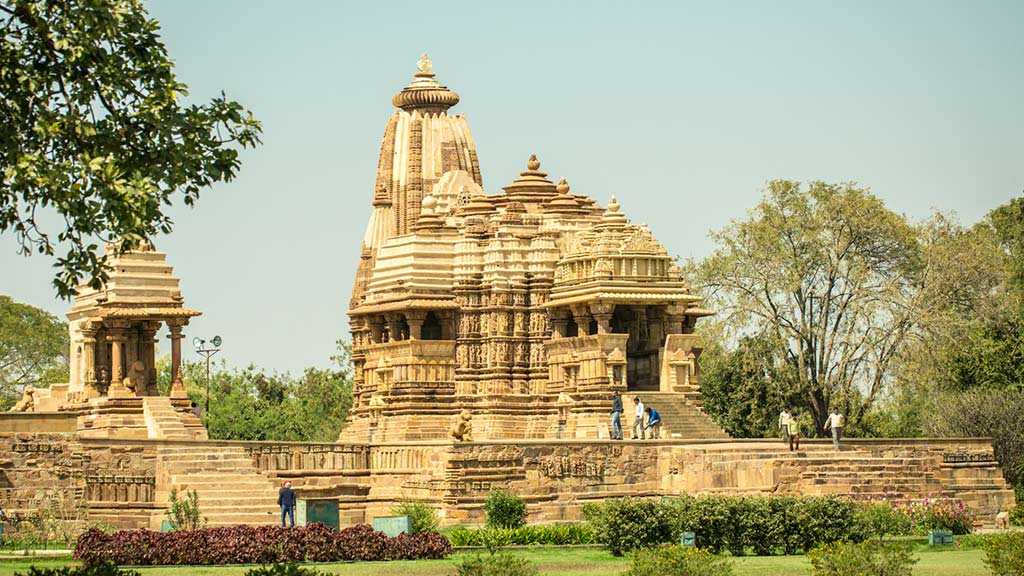 Asia India Khajuraho Temple Gardens 12