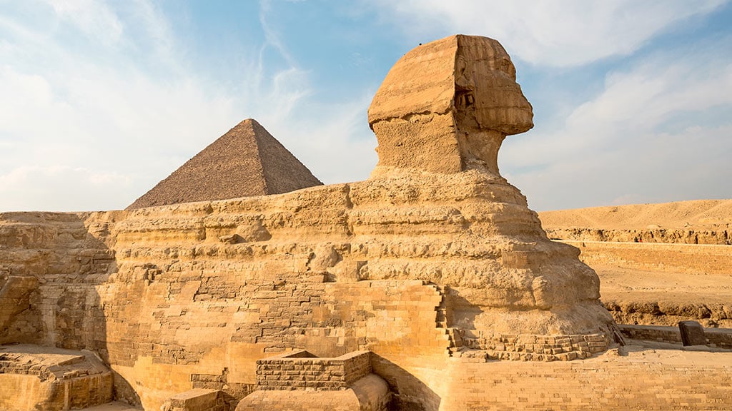 Middle East Egypt Giza Sphinx