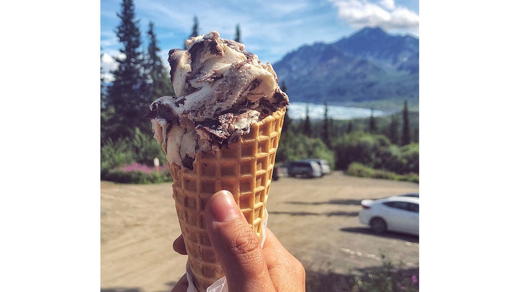 7 USA Alaska Ice Cream Cone