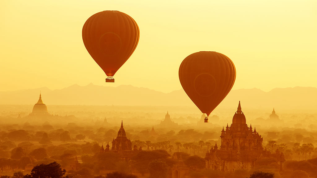 Asia Myanmar Bagan Balloon 5