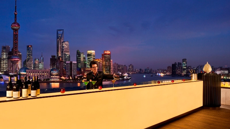 Asia China Shanghai Skyline Bar 5