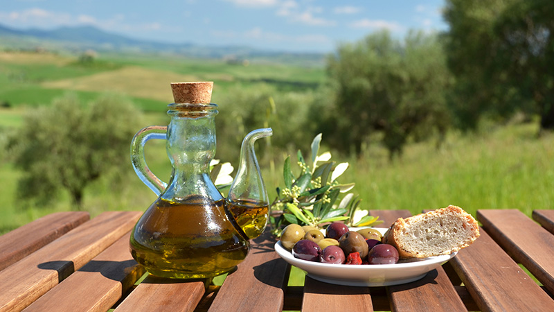 Europe Italy Tuscany Olive Oil 2