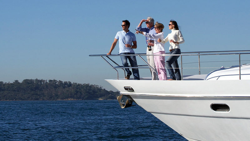 1 Australia Sydney Harbor Family Boat