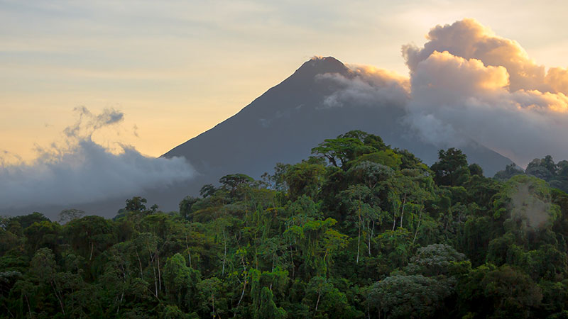 Americas Costa Rica Arenal Volcano