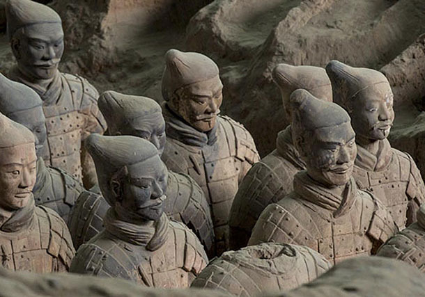 Asia China Xian Terra Cotta Warriors search