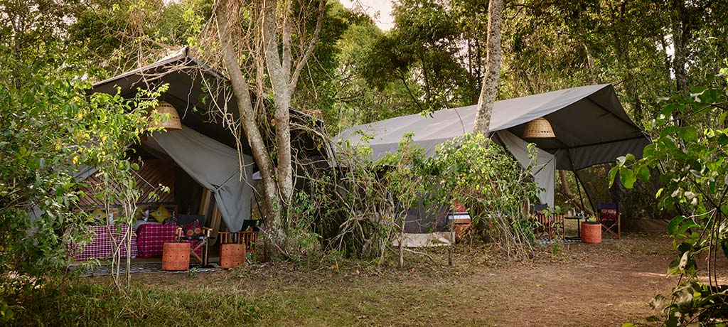 Africa Kenya Masai Mara A&K Tented Camp Luxury Tent 