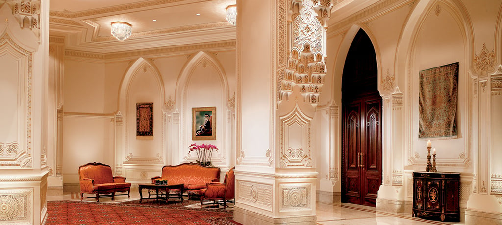 Oman Muscat Al Bustan Palace Lobby
