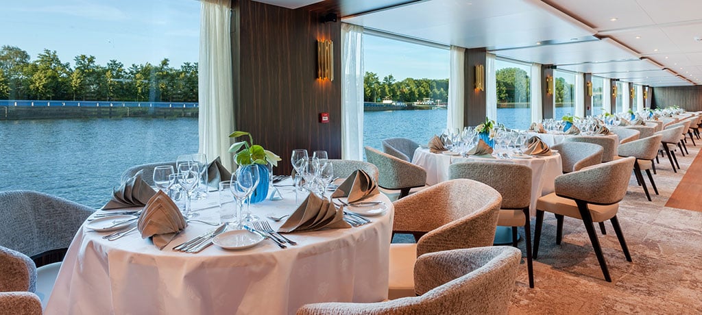 european river cruise amadeus restaurant