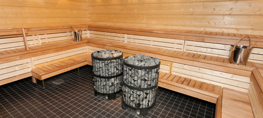 Europe Finland Rovaniemi Artic Snow Hotel Sauna