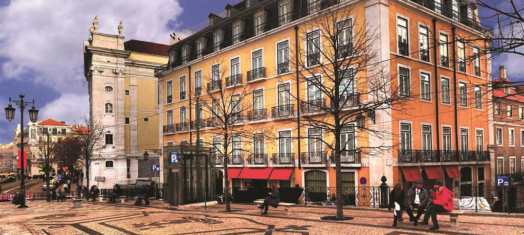 Europe Portugal Lisbon Bairro Alto Hotel Exterior 1