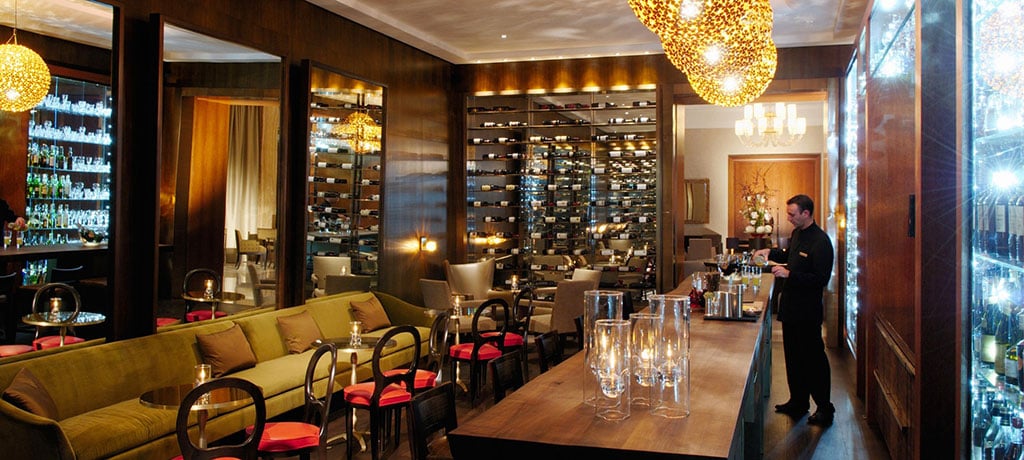 europe switzerland lausanne beau rivage palace Lobby Lounge bar