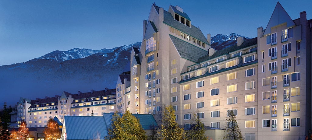 North America Canada Fairmont Chateau Whistler Resort ext
