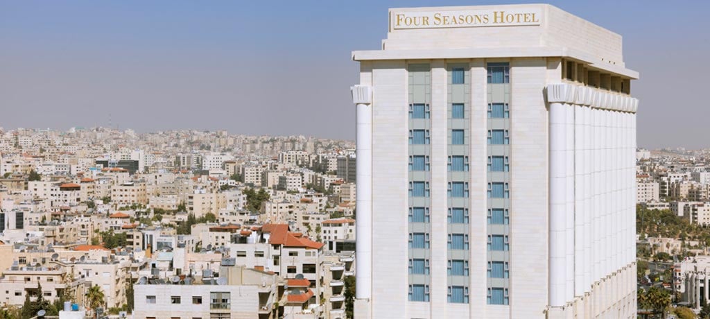 middle east jordan amman four seasons hotel amman exterior