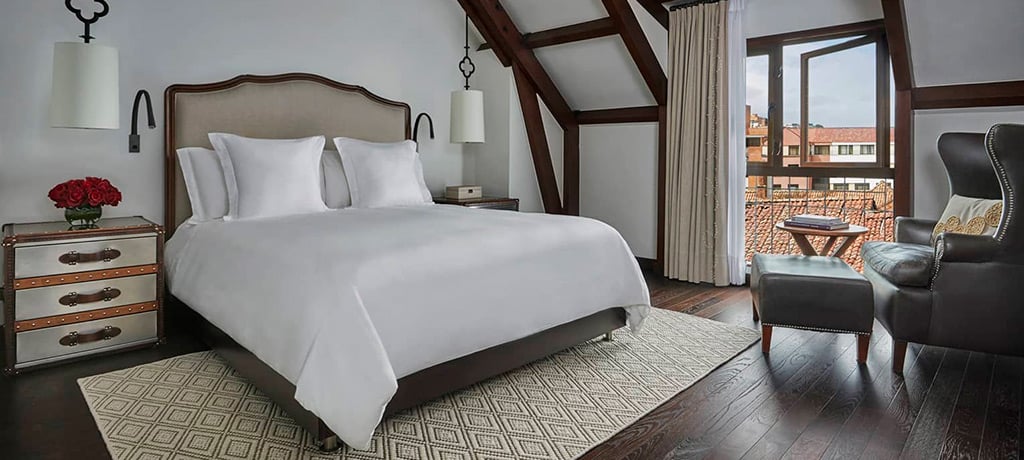 South America Colombia Bogota Four Seasons hotel casa medina deluxe room 