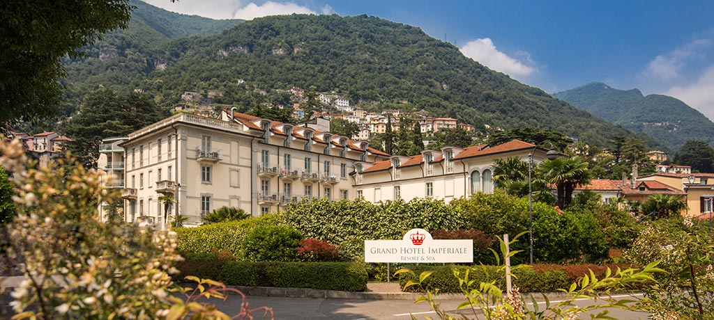 Europe Italy Lake Como Grand Hotel Imperiale Resort Spa Exterior