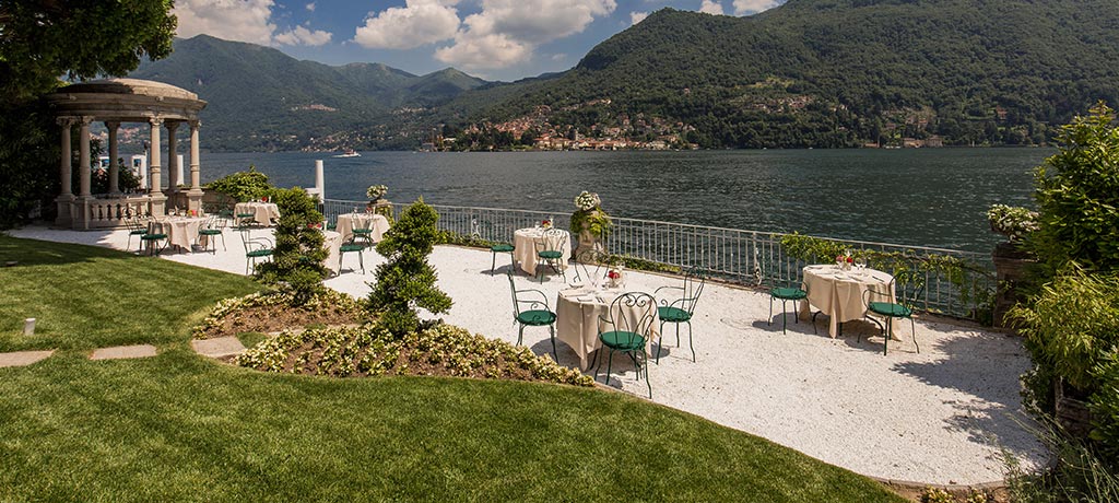 Europe Italy Lake Como Grand Hotel Imperiale Resort Spa Terrace
