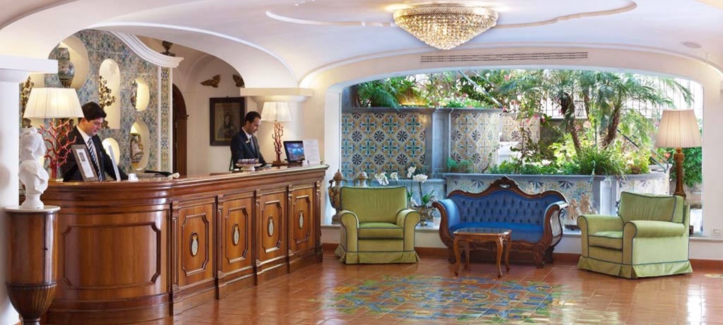 Grand Hotel La Favorita reception