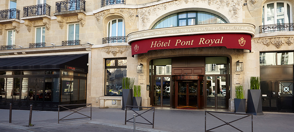Europe France Paris Hotel Pont Royal Exterior