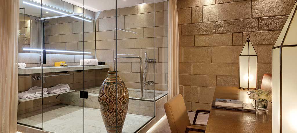 North Africa Morocco Fez Hotel Sahrai junior suite Bathroom