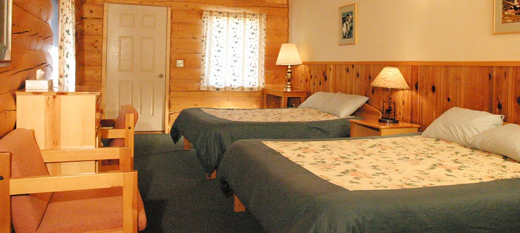 guest cabin bedroom