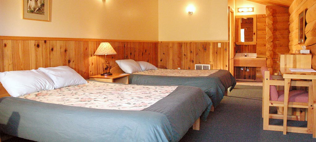 guest cabin bedroom