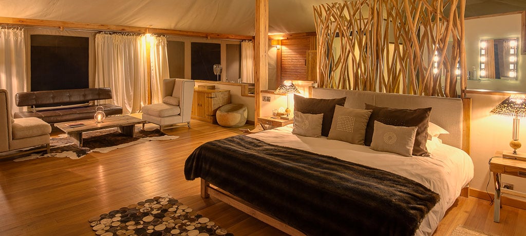 Africa Kenya Laikipia Loisaba Tented Camp Luxury Tent 