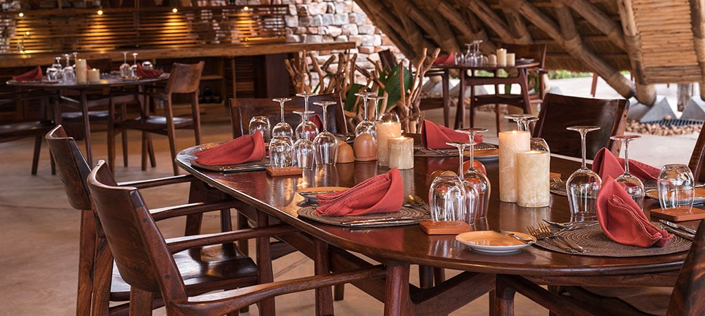 Africa Uganda Murchison Falls Nile Safari Lodge restaurant