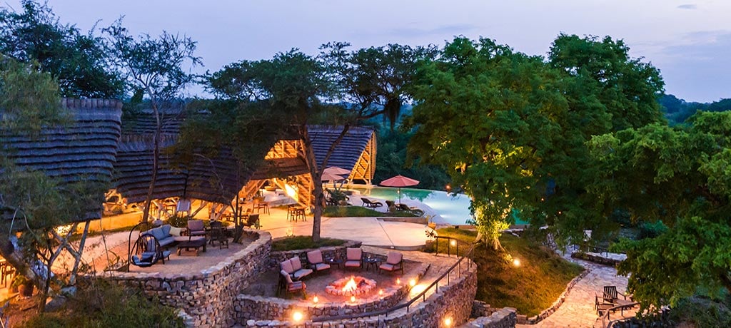 Africa Uganda Murchison Falls Nile Safari Lodge main lodge