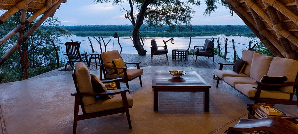 Africa Uganda Murchison Falls Nile Safari Lodge Peponi Lounge