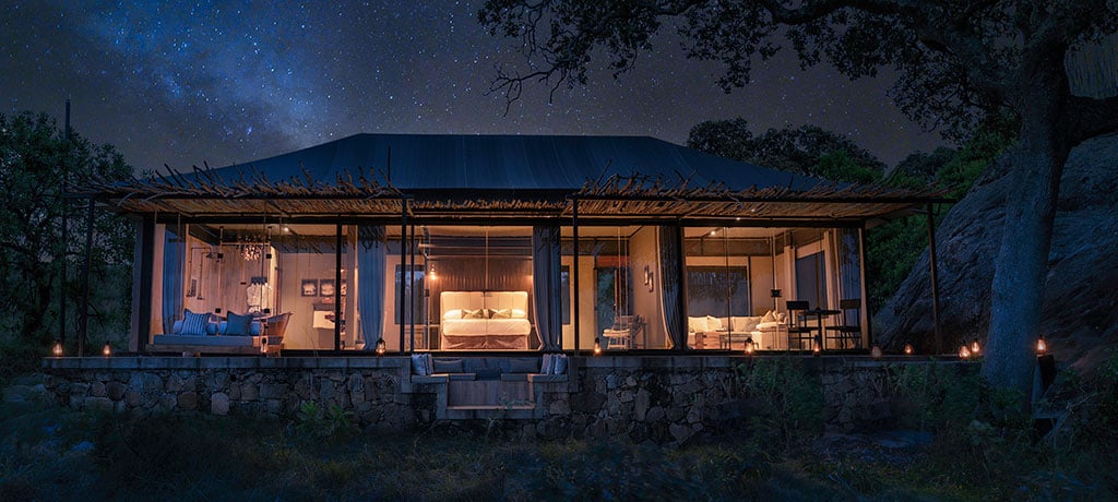 Africa Tanzania Serengeti Nimali Mara Tented suite exterior