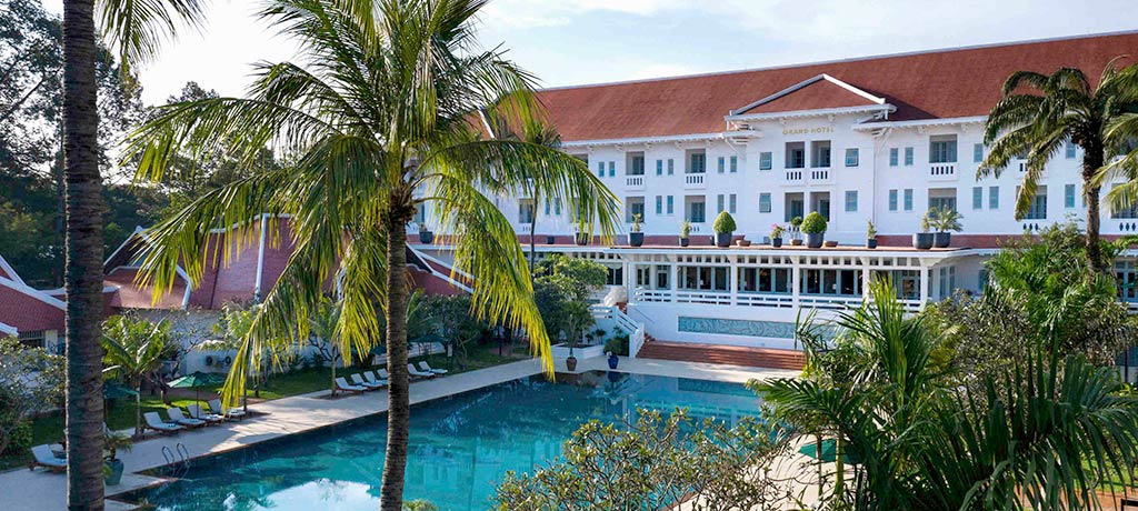 Asia Cambodia Siem Reap Raffles Grand Hotel dangkor ext