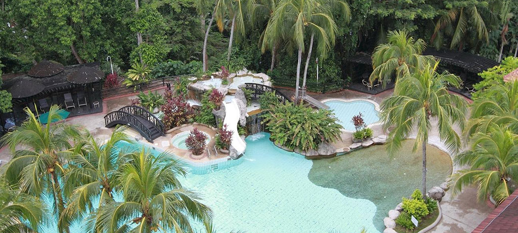 Asia Malaysia Sandakan Sabah Hotel Sandakan pool