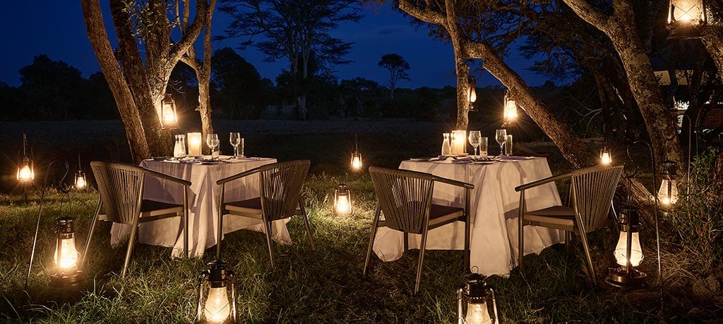 Africa Kenya Laikipia Sanctuary Tambarare dining