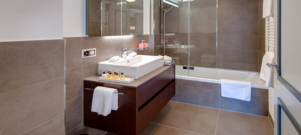 Switzerland Schloss Hotel Zermatt Style Room Bathroom