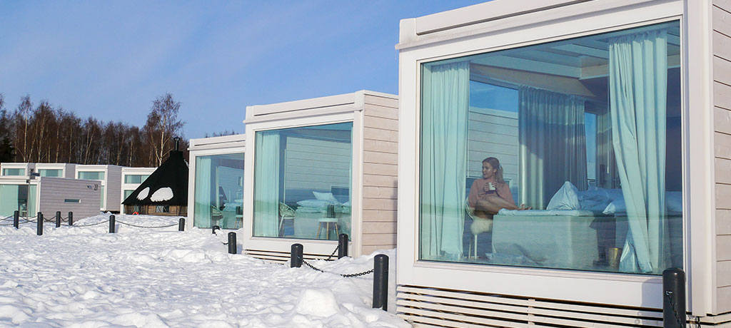 Europe Finland Kemi Seaside Glass Villas Exterior