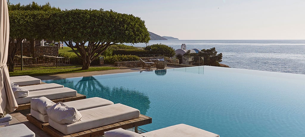 Europe Greece Aghios Nikolaos St Nicolas Bay Resort Hotel Pool
