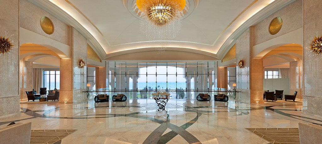 Asia UAE AbuDhabi Saadiyat Island St Regis Saadiyat Island Resort Lobby