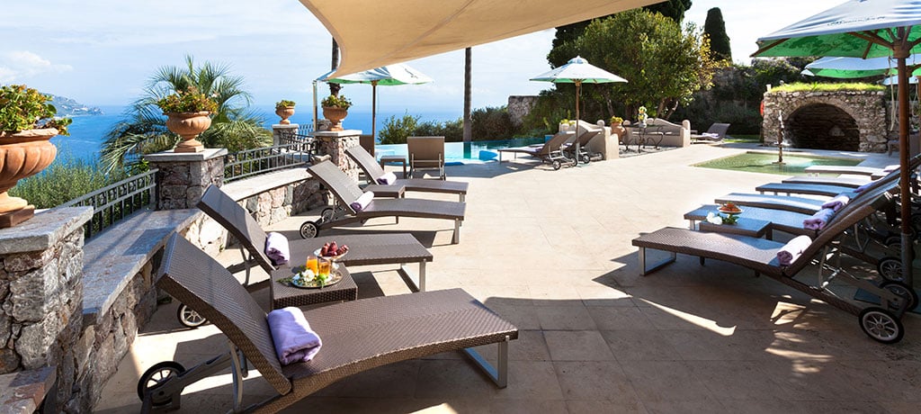 Europe Italy Taormina the ashbee hotel Pool