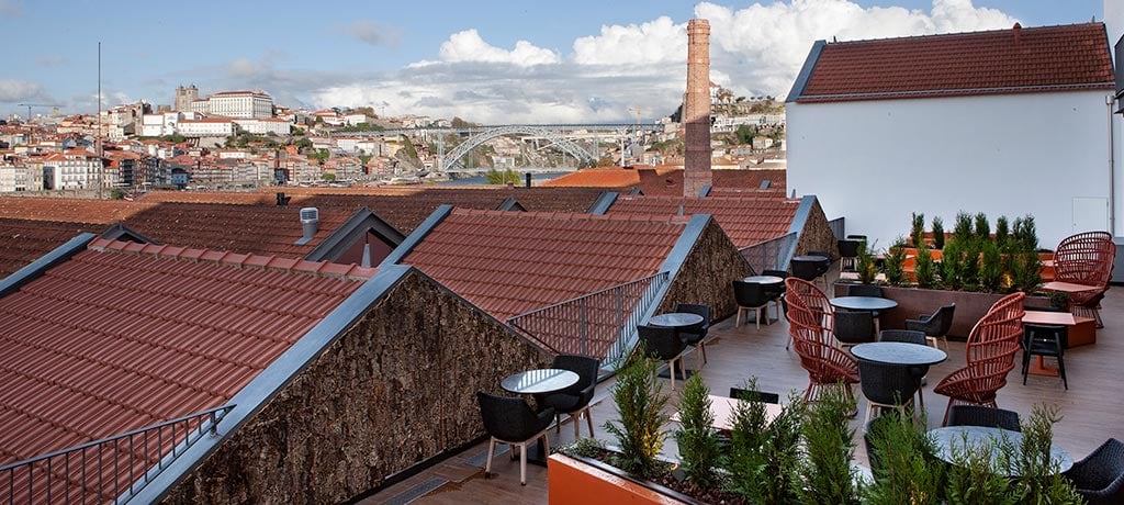 Europe Portugal The Lodge Hotel Porto terrace