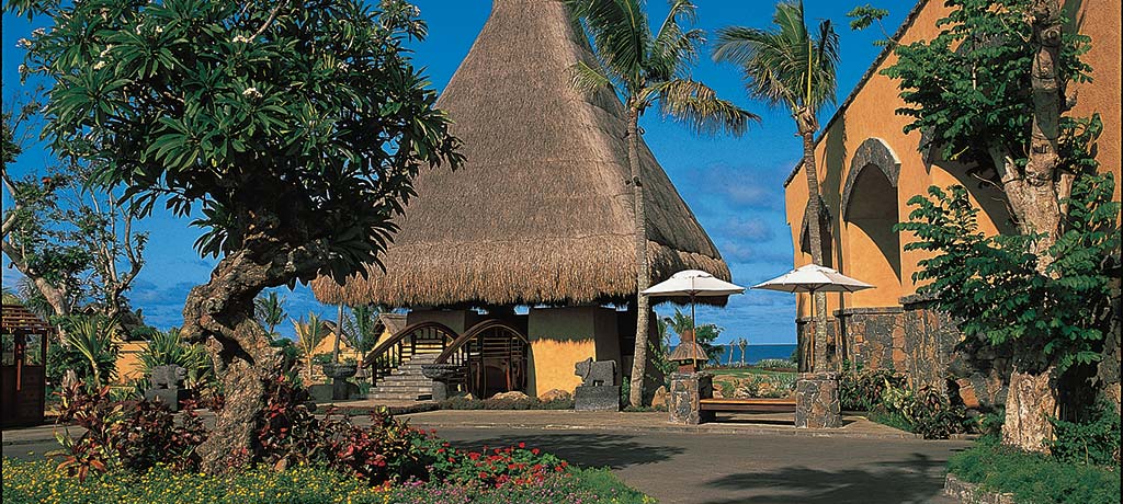 Africa Mauritius Port Louis The Oberoi Beach Resort Mauritius entrance