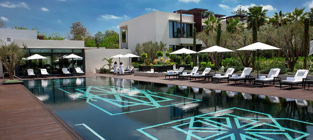 Africa Morocco Rabat Villa Diyafa Boutique Hotel Spa pool