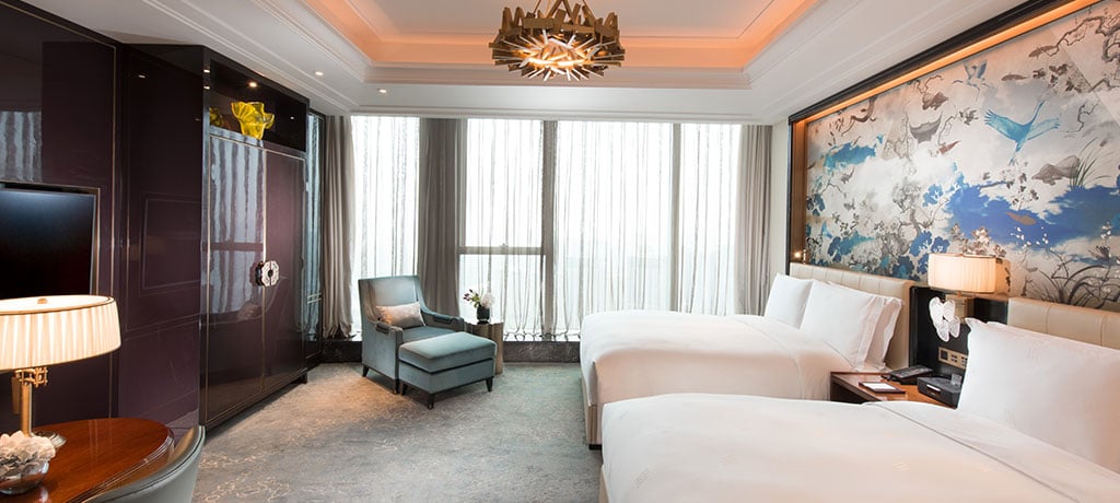Asia China Waldorf Astoria Chengdu Queen Double Deluxe Room