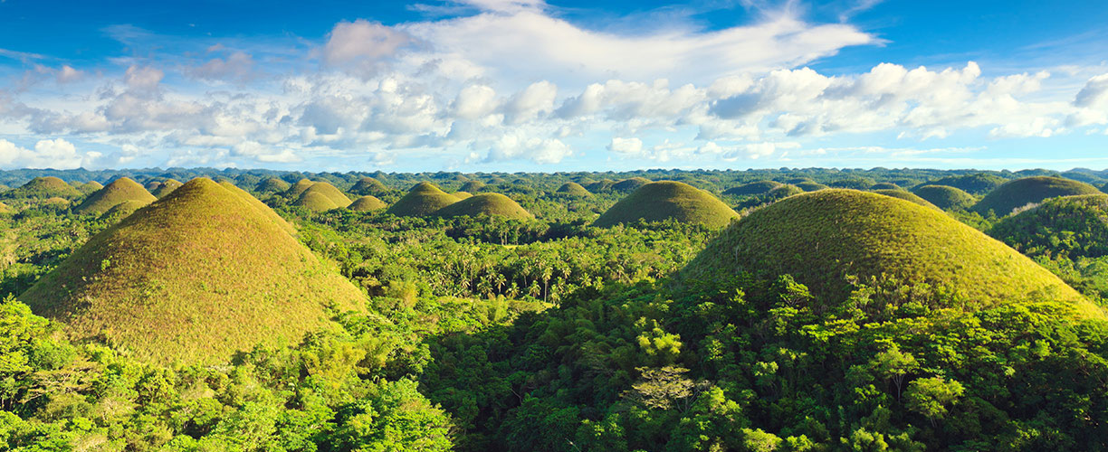 Southeast Asia Philippines Bohol Chocolate Hills