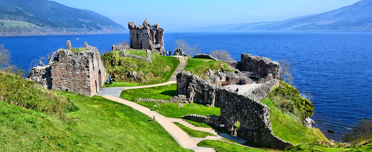 Europe Scotland and Ireland a Family Journey Ruins of Urquhart Castle 