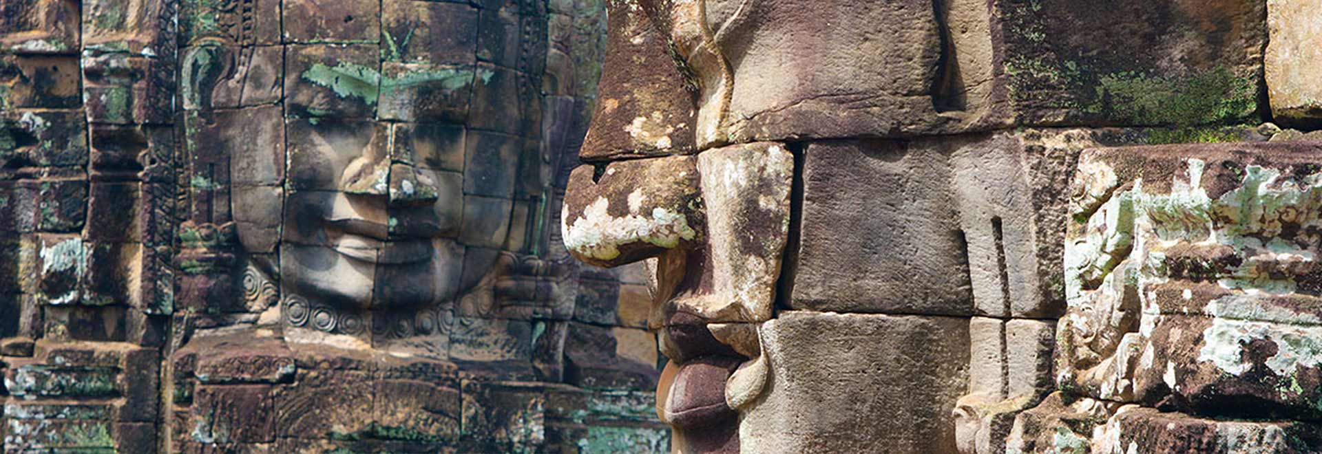 Asia Signature Indochina Angkor Wat Cambodia Stone Faces MH